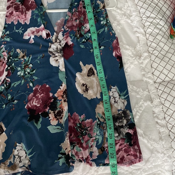 Floral Flowy Dress Tank - Picture 5 of 5